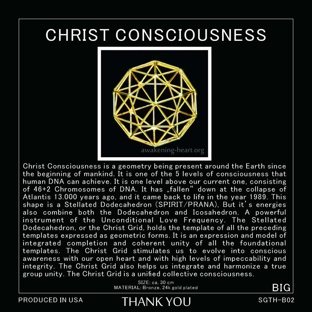 Christ consciousness - Unity grid (apx. 30cm) - Višja Vibracija