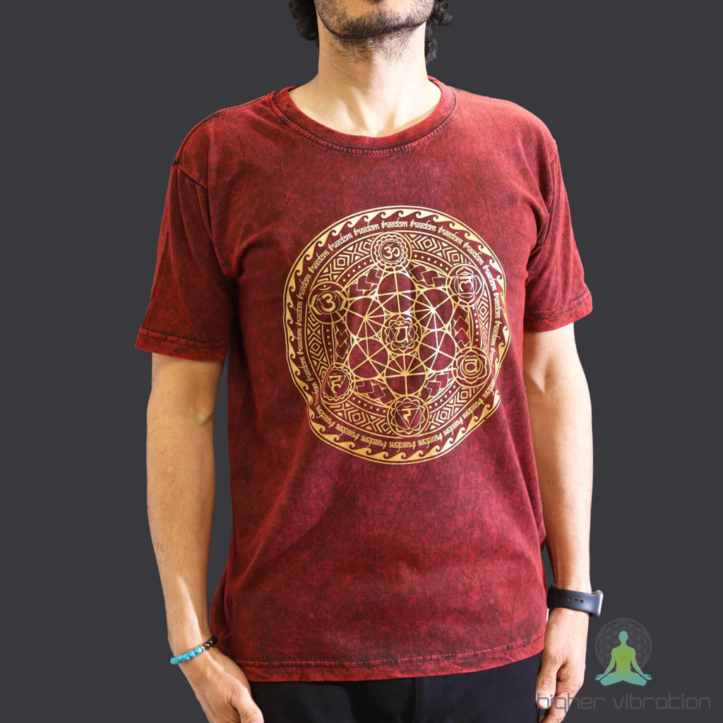 majica chakra rdeča višja vibracija 1